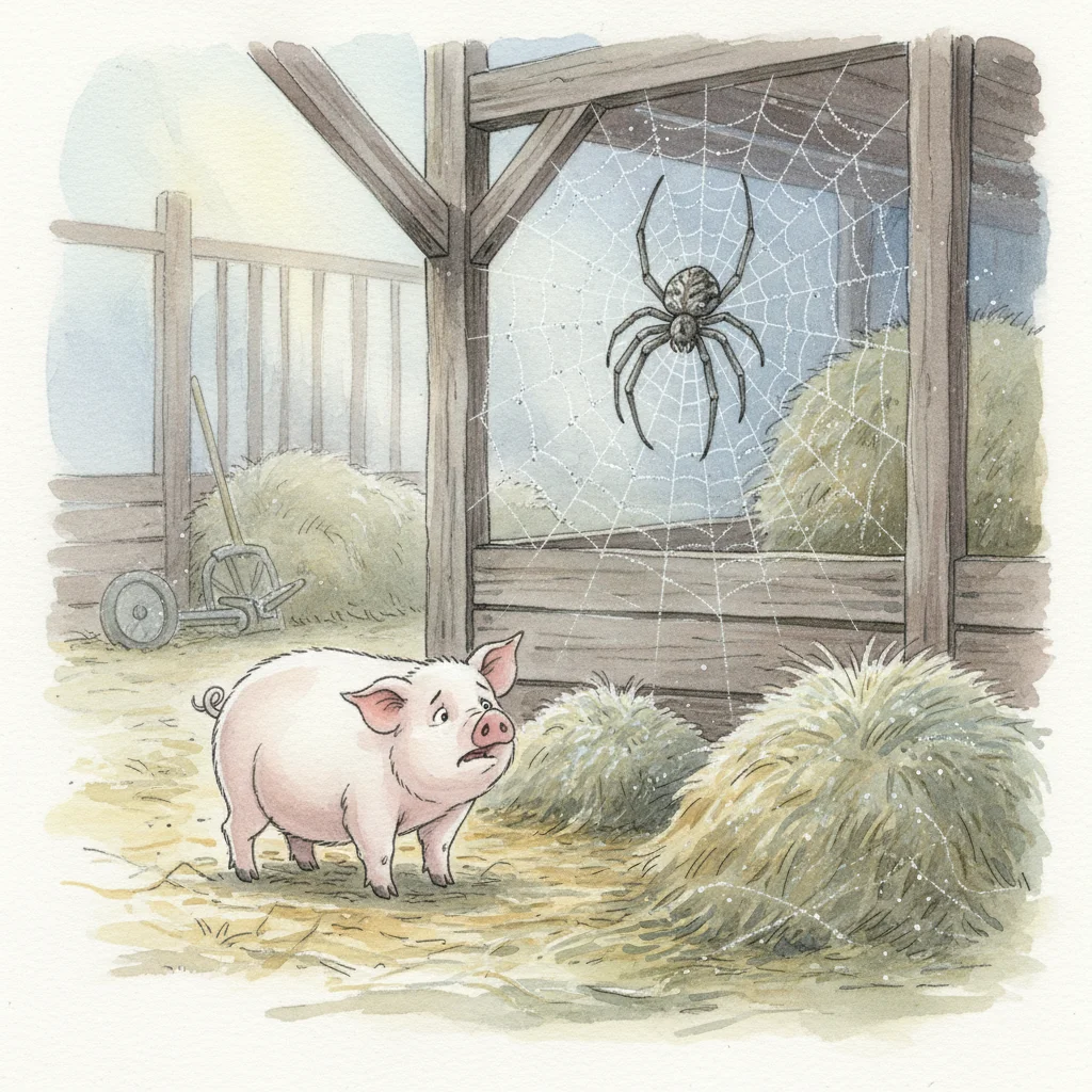 Illustration for: Uneasy Mornings for Wilbur