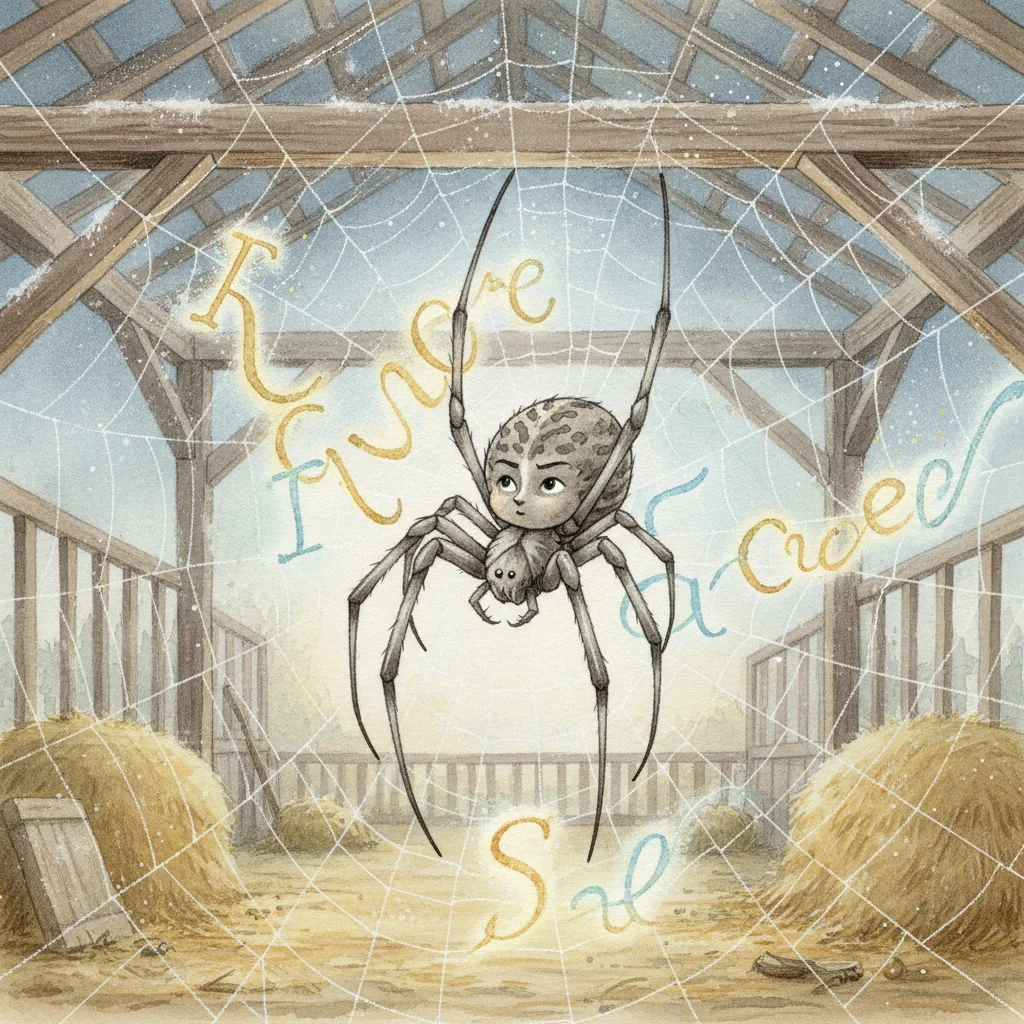 Illustration for: A Spider's Saving Promise