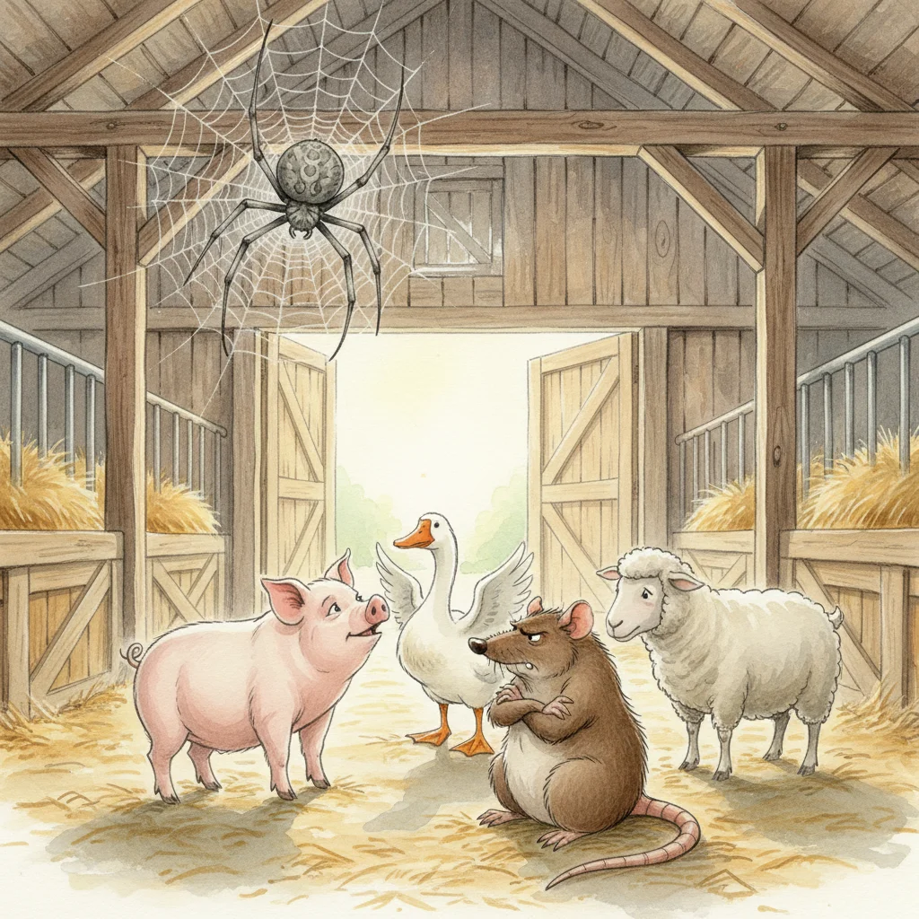 Illustration for: The Barn Meeting