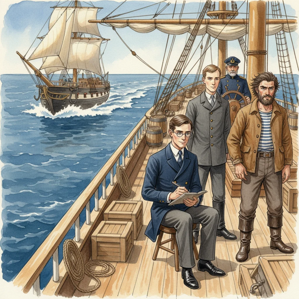 Illustration for: The Chase Begins