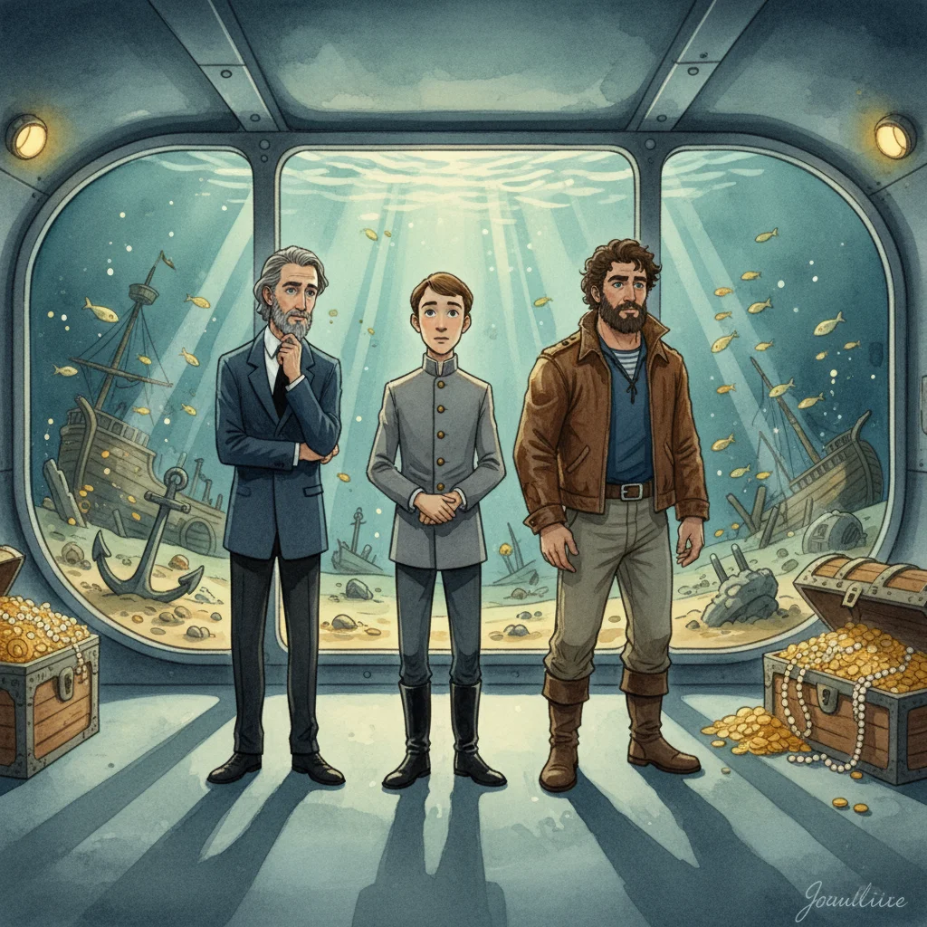 Illustration for: Secrets of the Deep