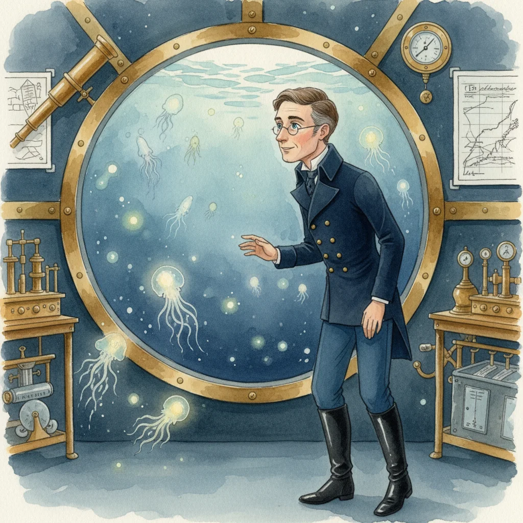 Illustration for: Descending into the Deep