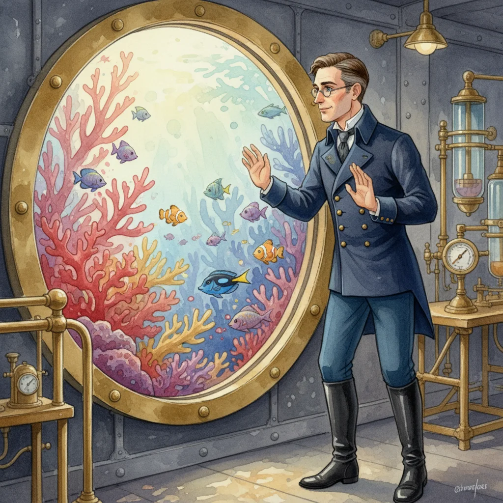 Illustration for: The First Glimpse of Coral