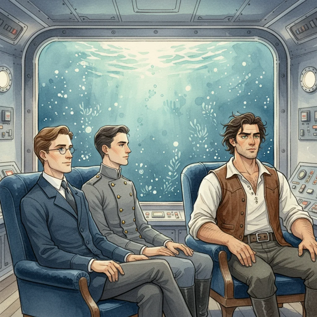 Illustration for: Midnight Reflections