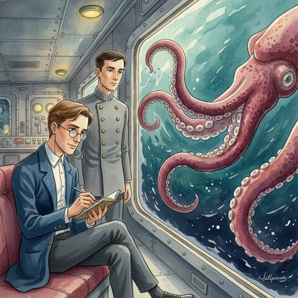 Illustration for: Aronnax Observes the Creature