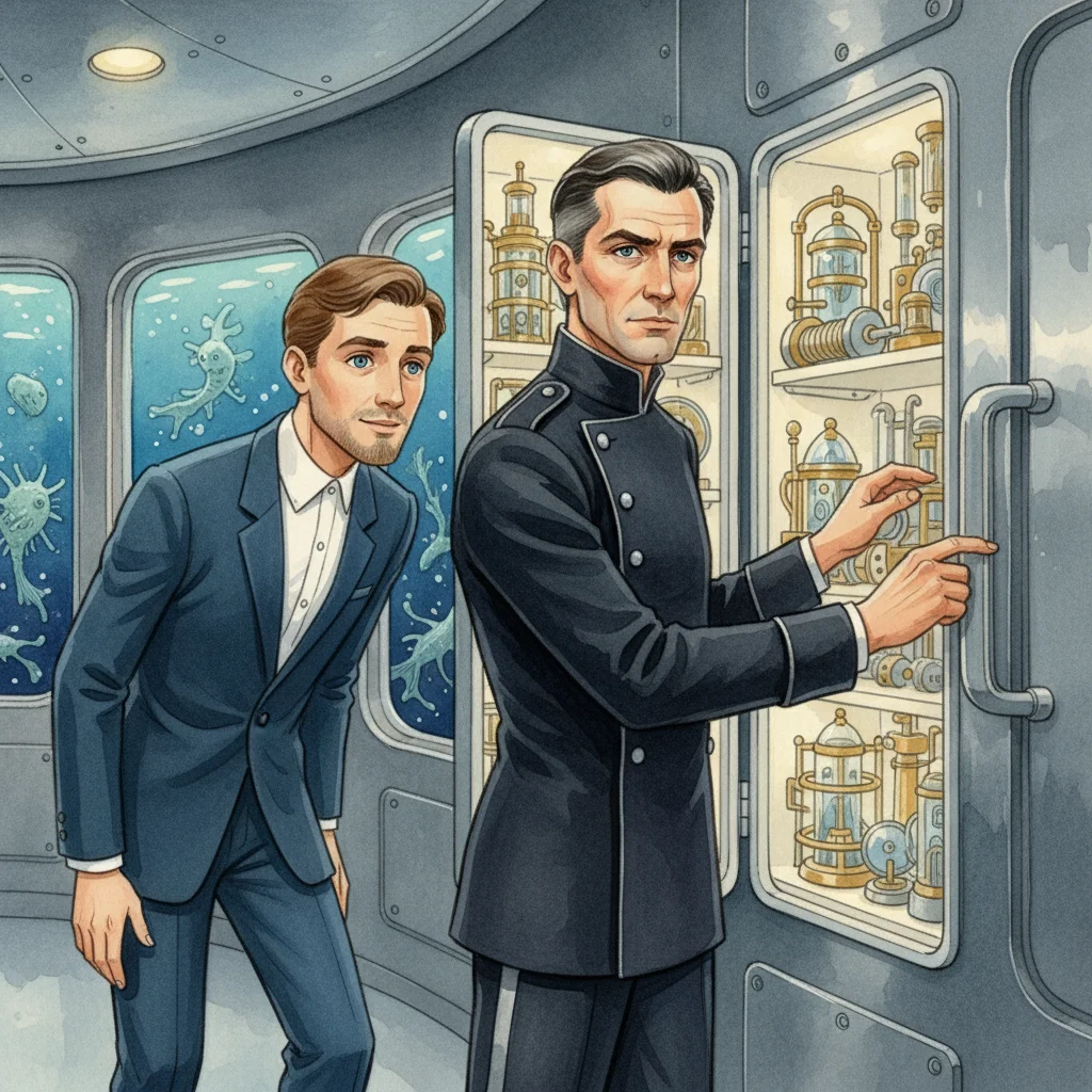 Illustration for: Uncovering Submarine Secrets