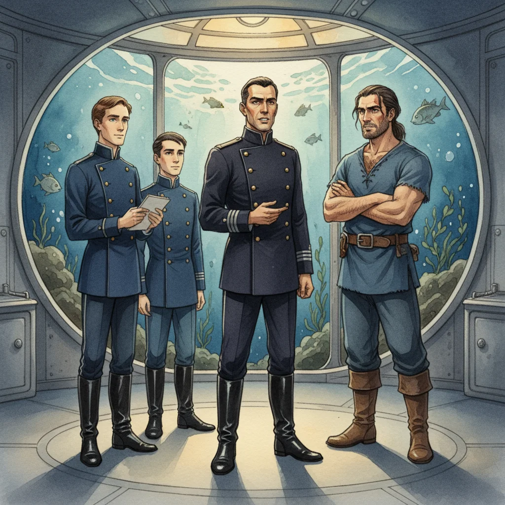 Illustration for: Captain Nemo's Words