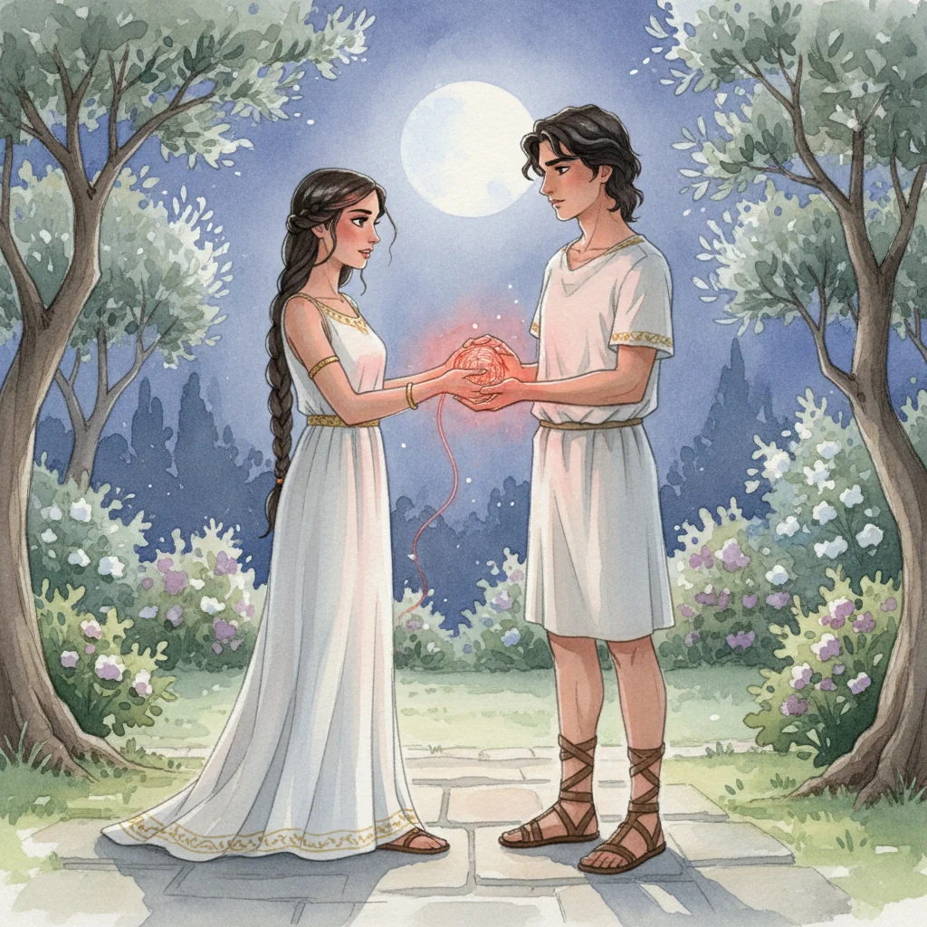 Illustration for: A Secret in the Garden