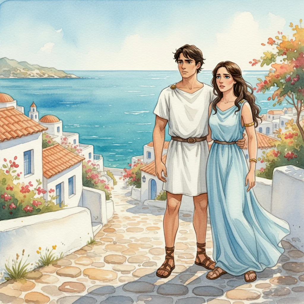 Illustration for: Life on Seriphos