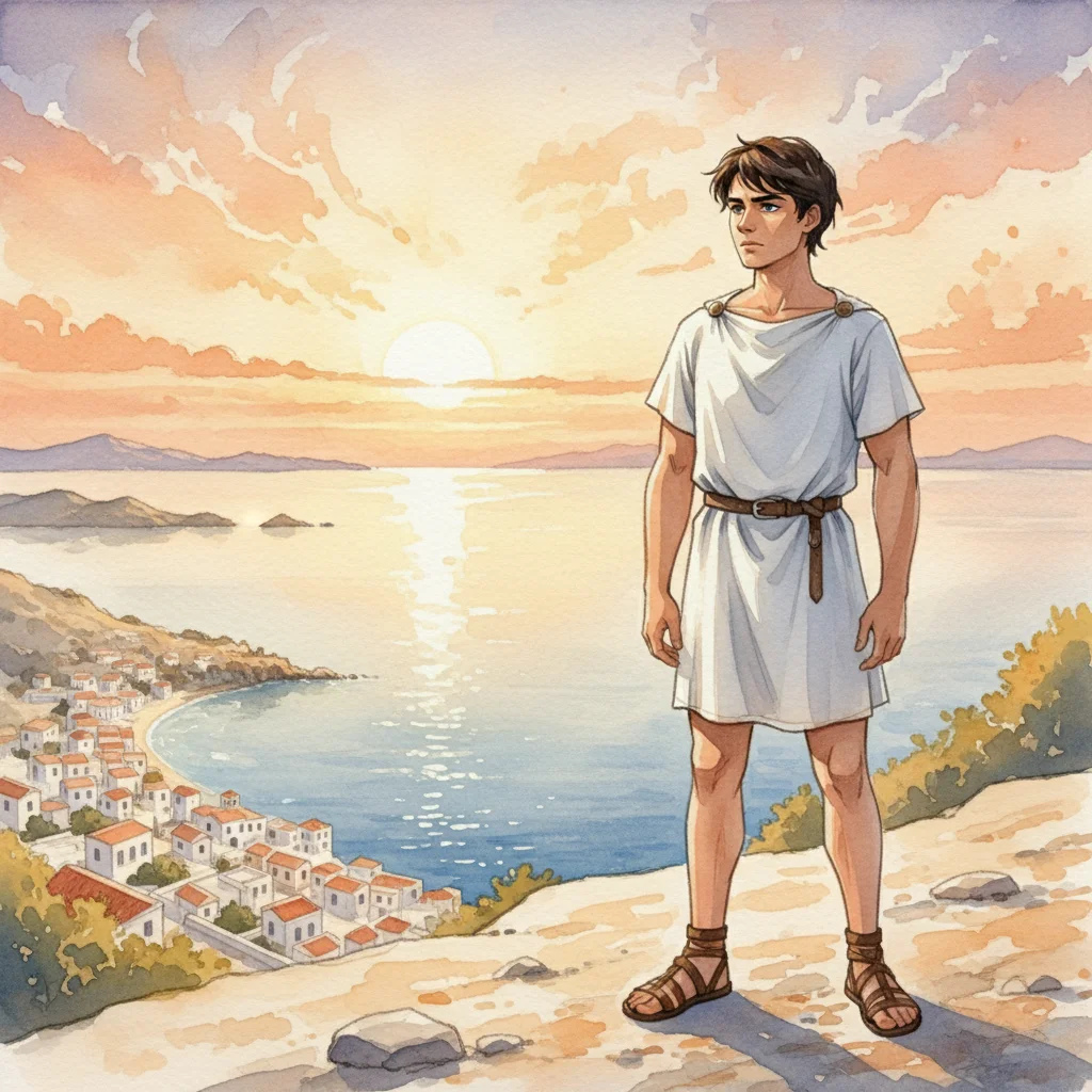 Illustration for: The Boy Becomes a Legend