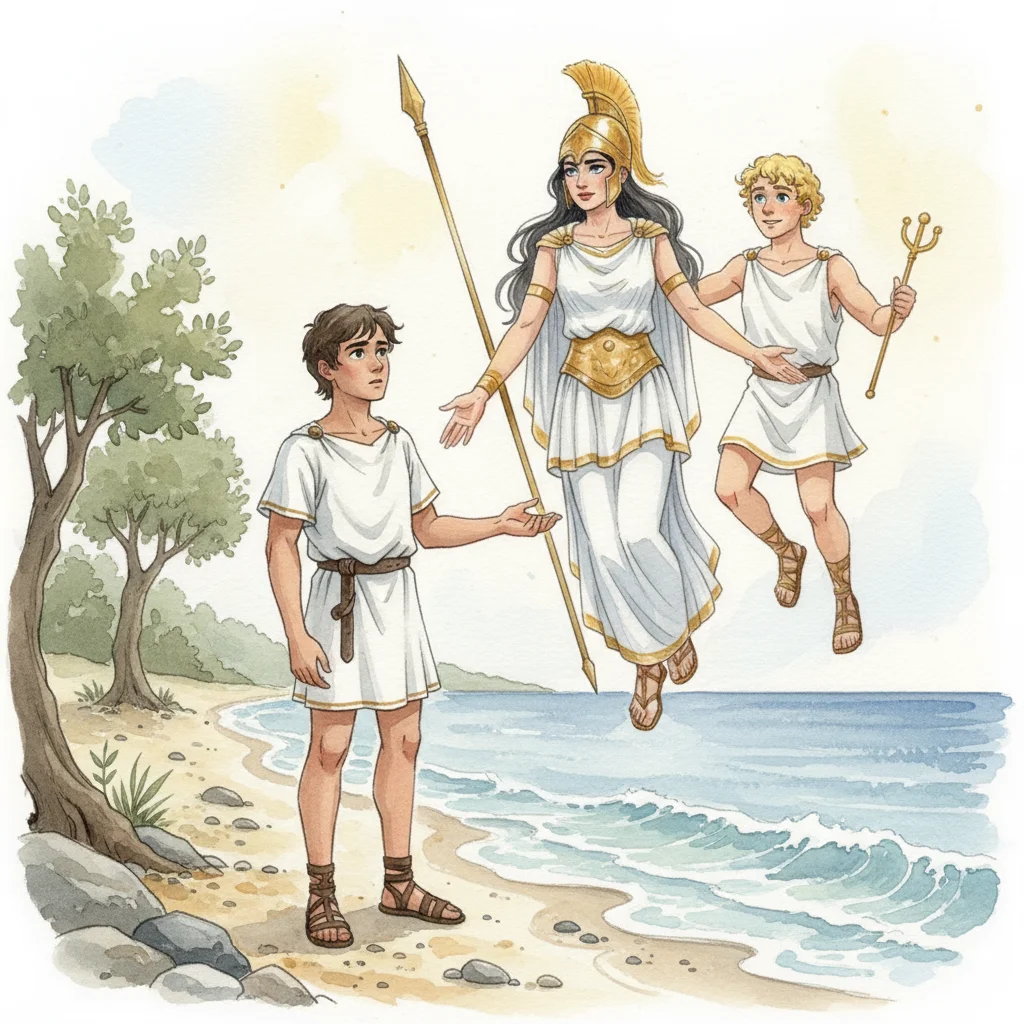 Illustration for: A Divine Meeting