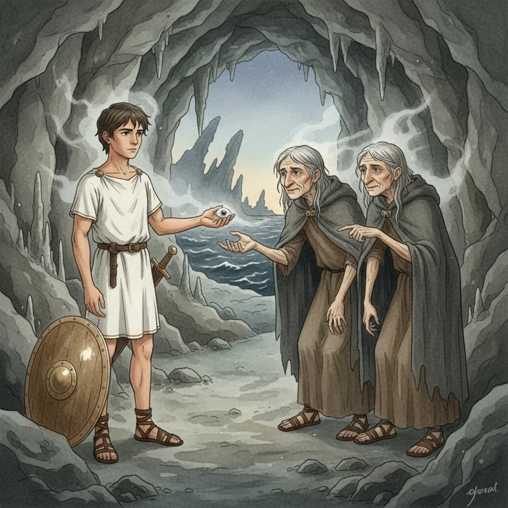 Illustration for: The Path to the Gorgons