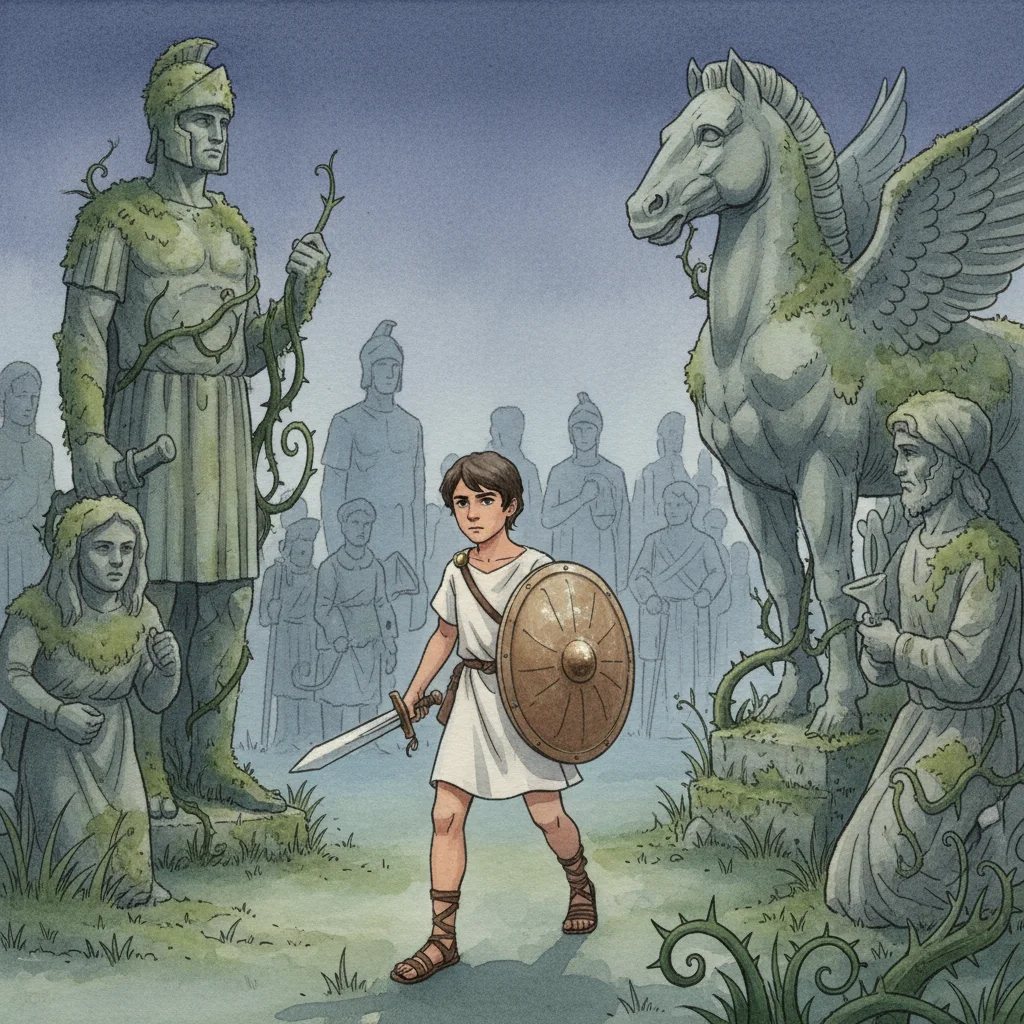 Illustration for: The Garden of Stone