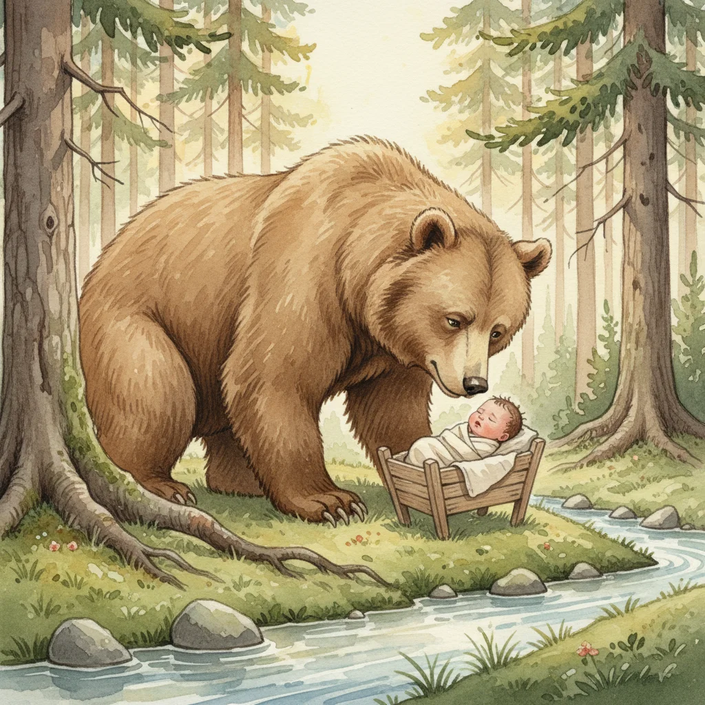 Illustration for: The Mountain Child