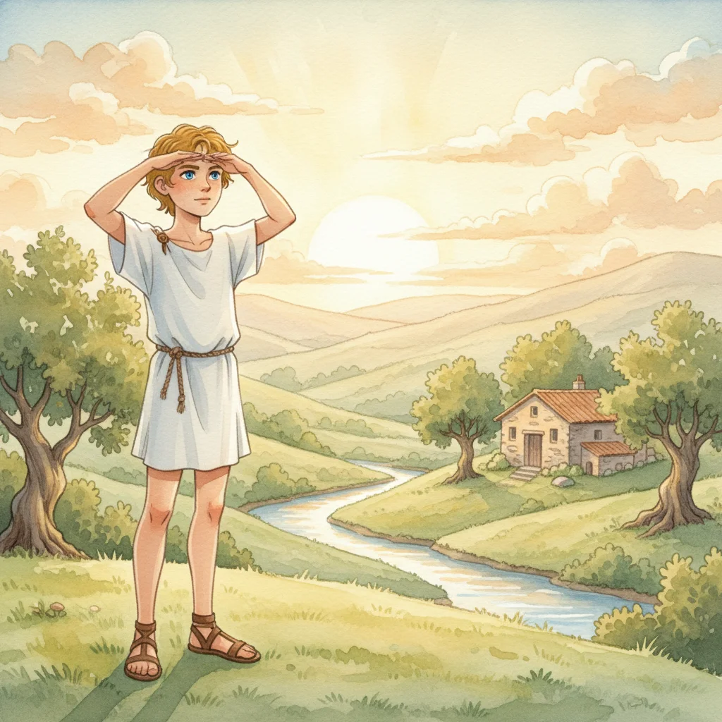 Illustration for: Phaethon's Sunny Dream