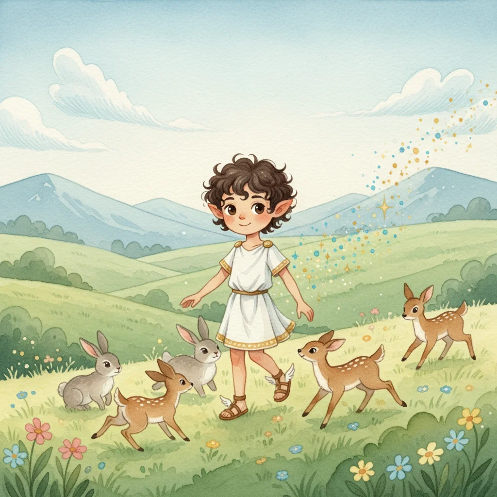 Illustration for: Hermes’ Playfulness