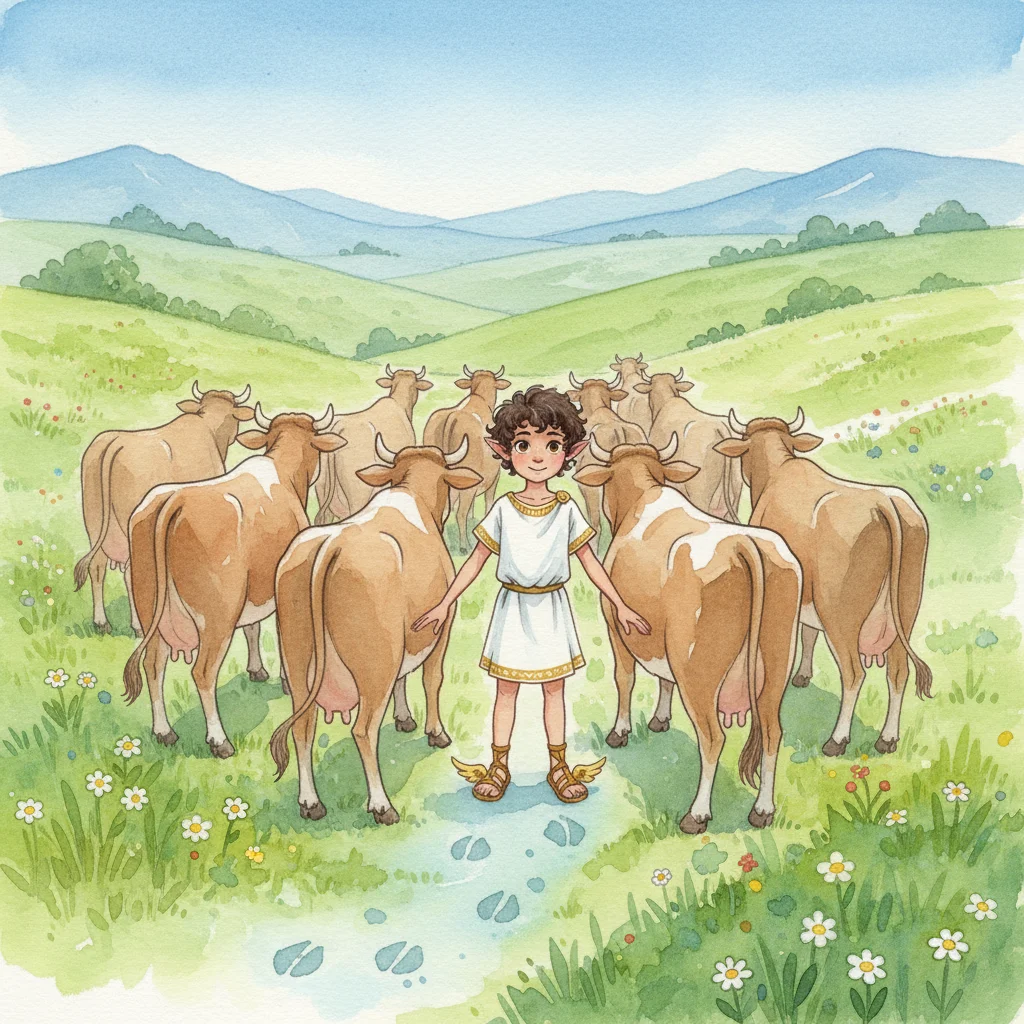 Illustration for: Herd on the Move