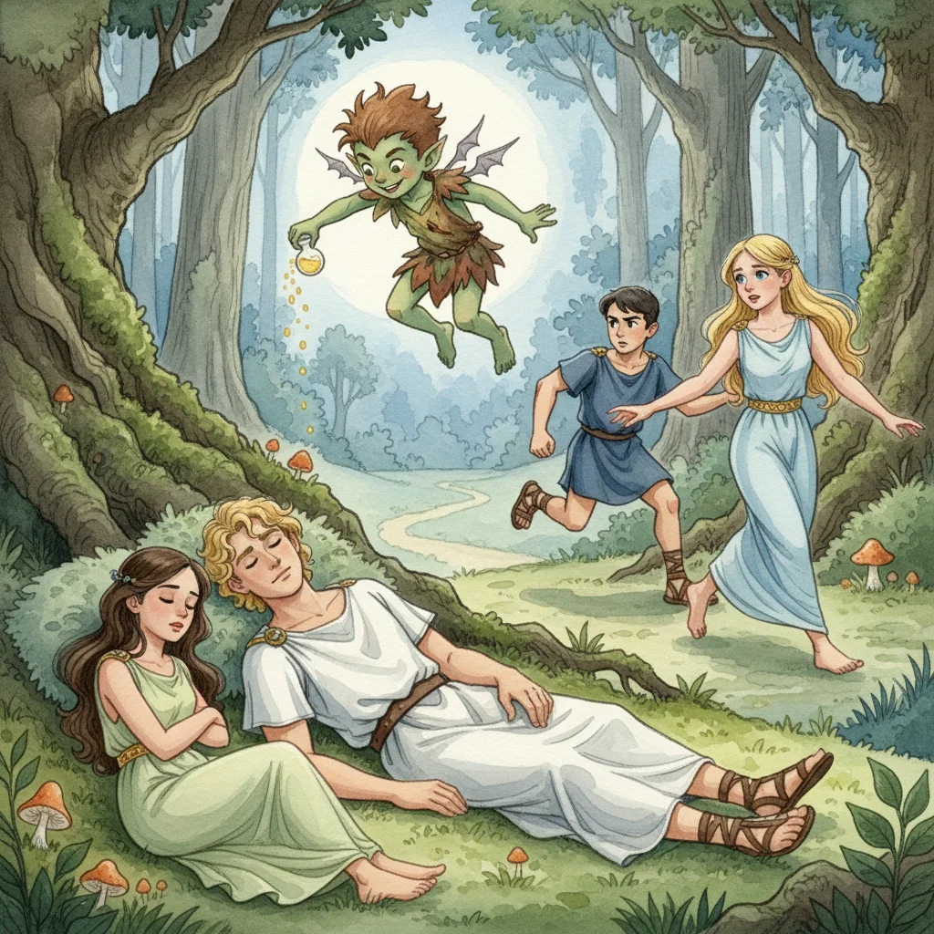 Illustration for: The Love Potion Mistake