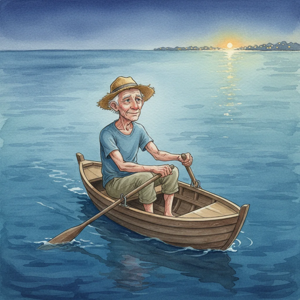 Illustration for: Rowing Towards Home