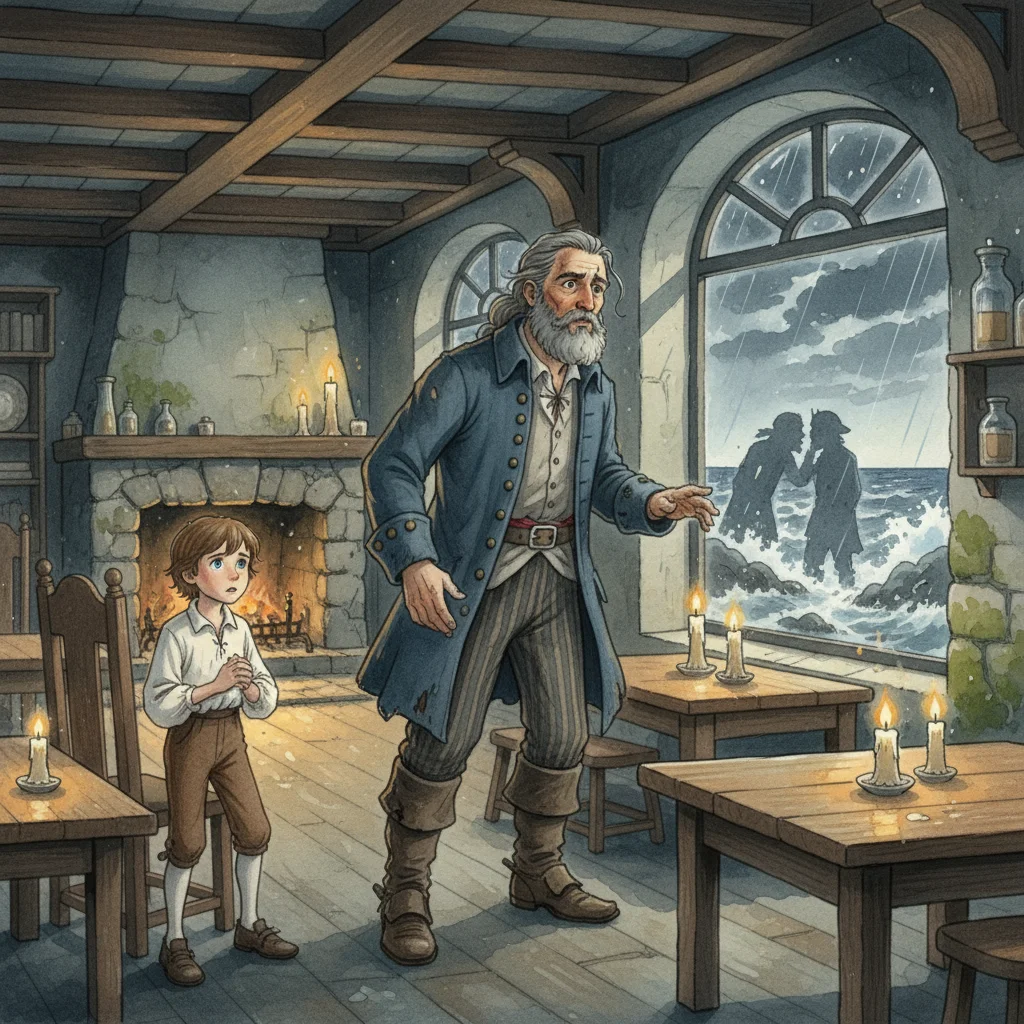 Illustration for: Shadows in the Night