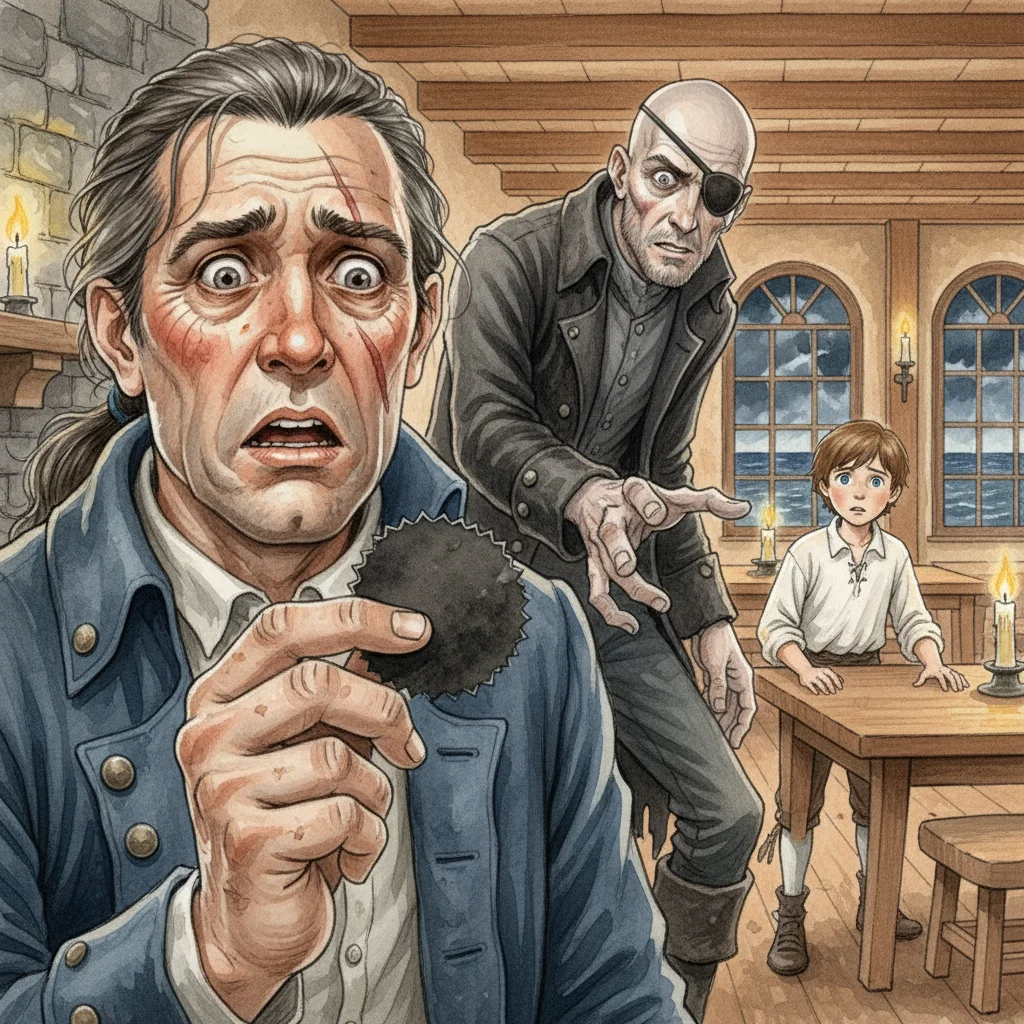 Illustration for: The Black Spot Appears