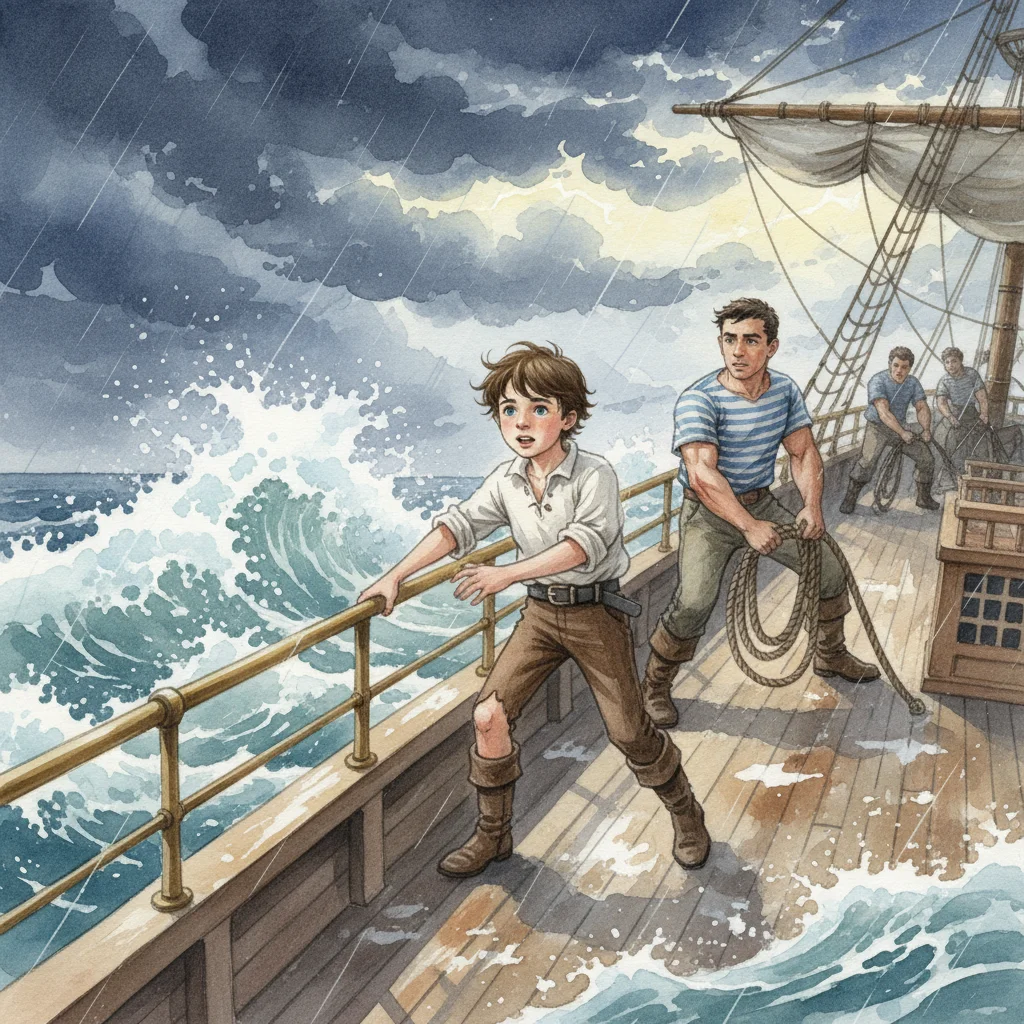 Illustration for: The First Storm