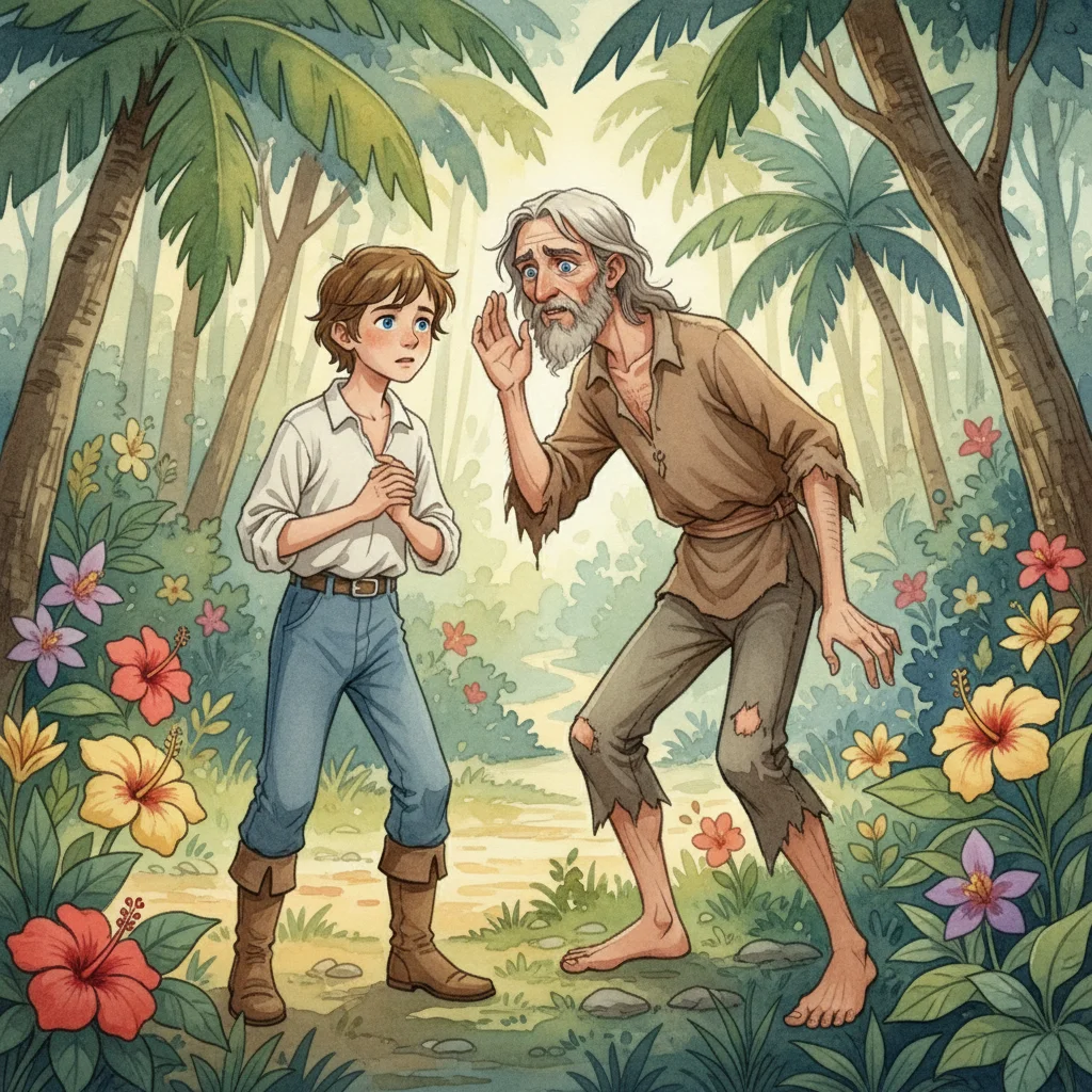 Illustration for: Ben Gunn's Secret