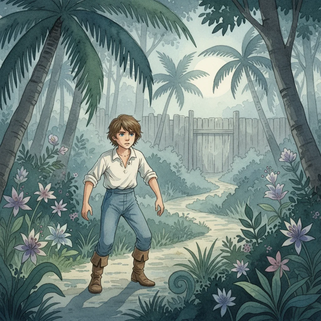 Illustration for: Jim's Secret Departure