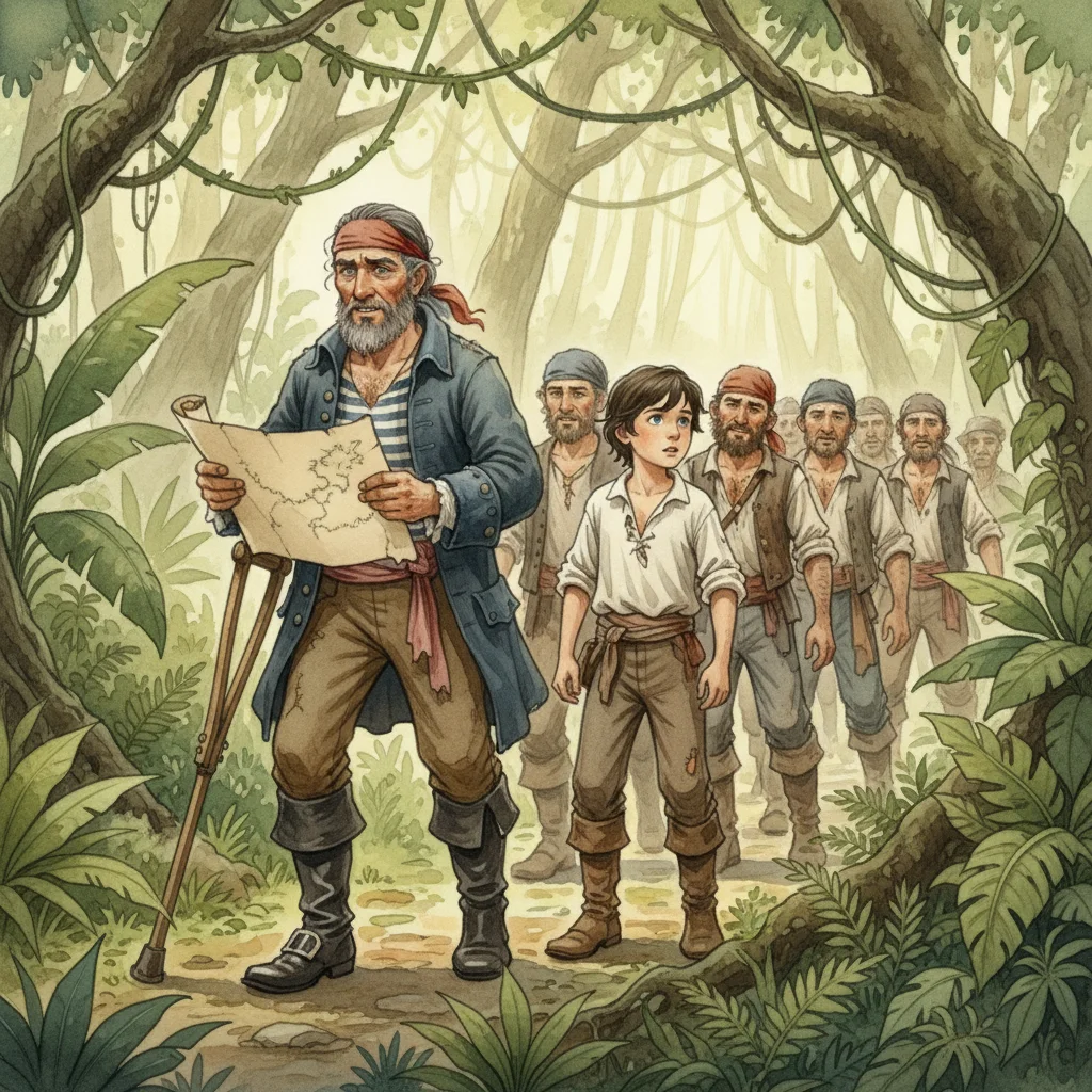 Illustration for: March to the Treasure