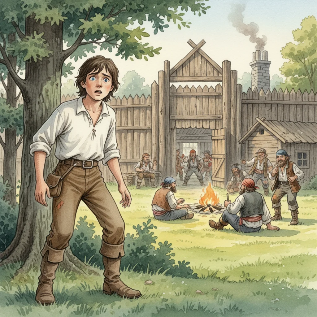 Illustration for: The Stockade Taken