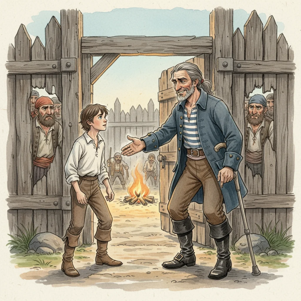 Illustration for: Silver's Unexpected Welcome