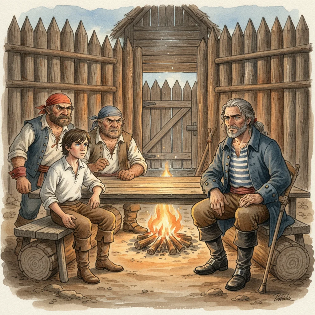 Illustration for: A Meal of Unease