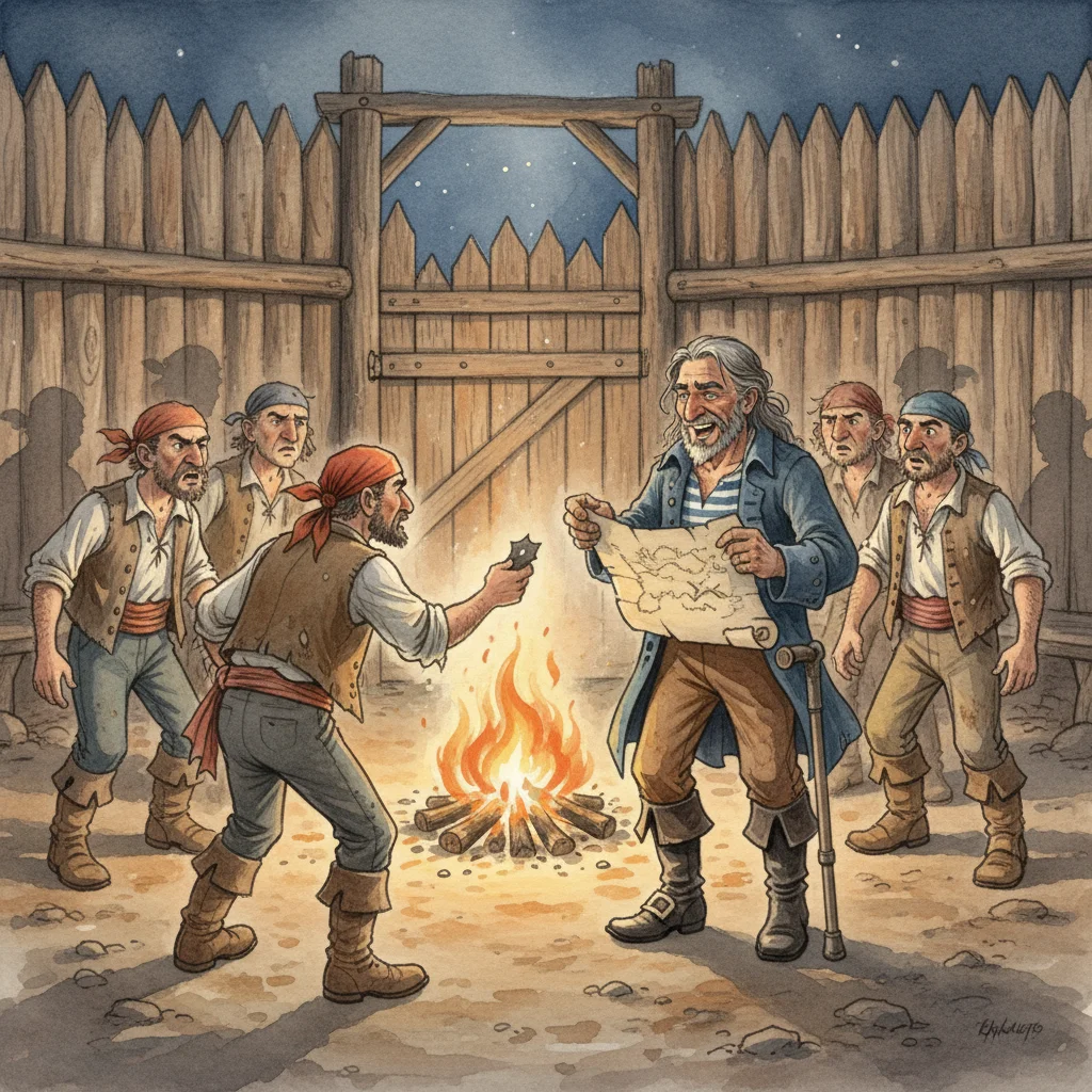 Illustration for: The Black Spot's Defiance