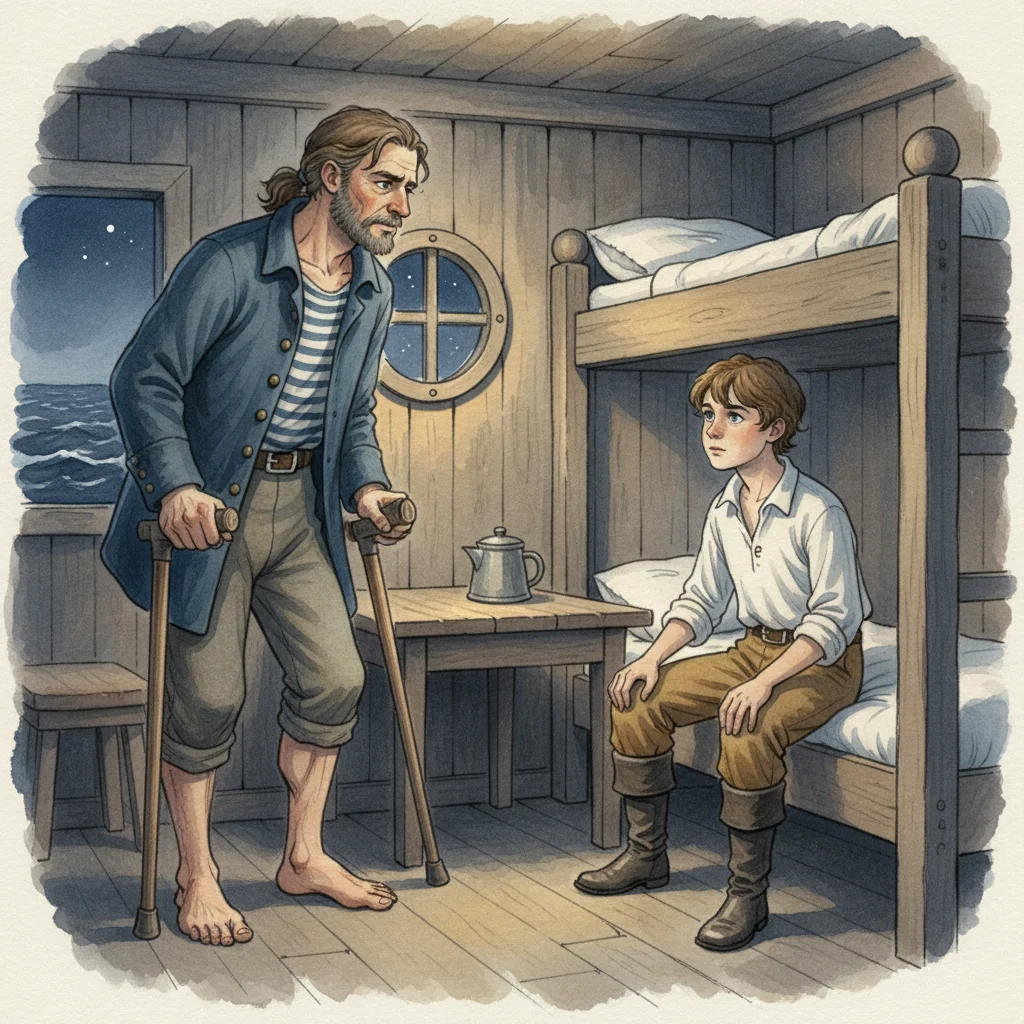 Illustration for: A Quiet Talk