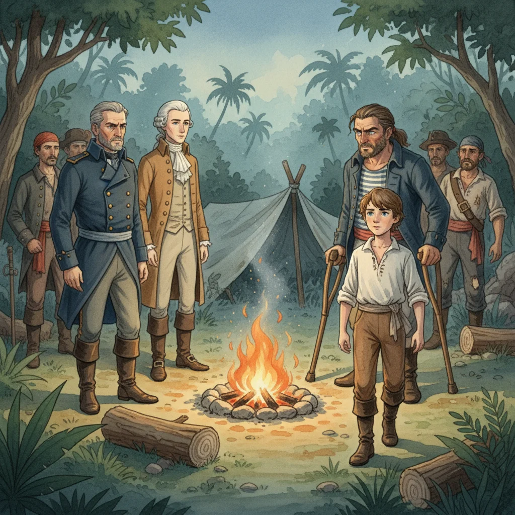 Illustration for: The Standoff at Camp