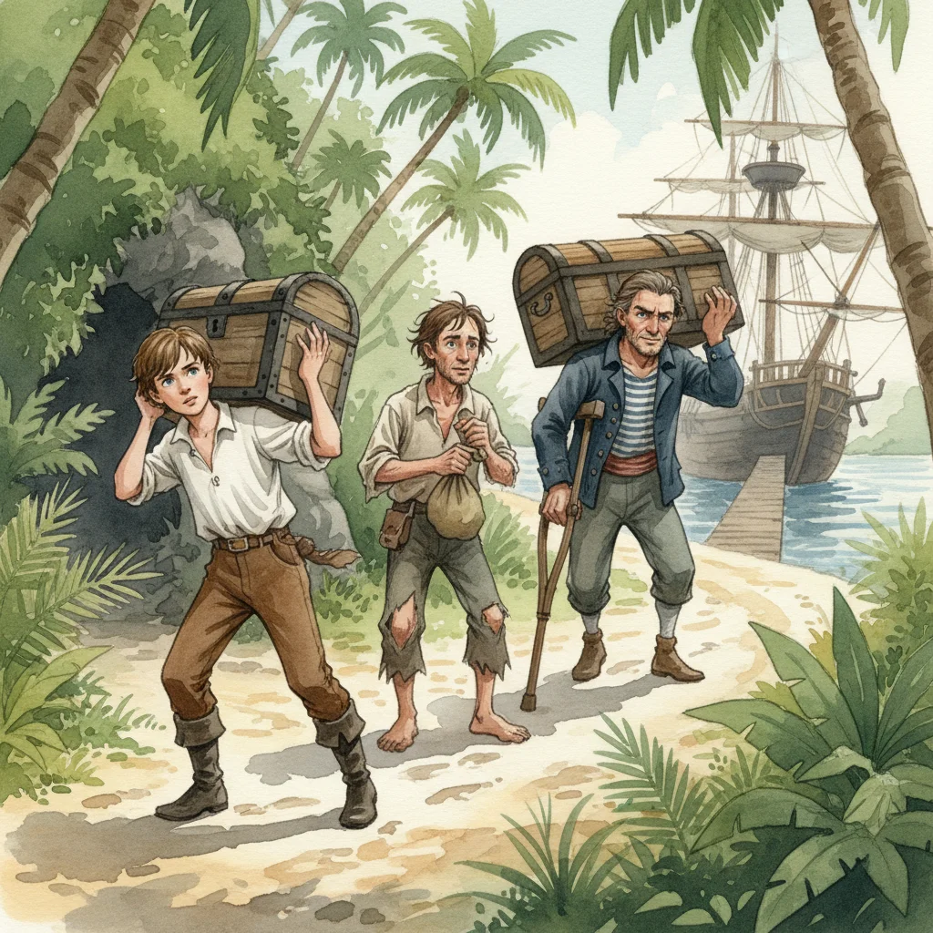 Illustration for: Moving the Treasure