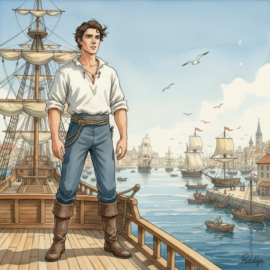 Illustration for: A Promising Voyage Begins