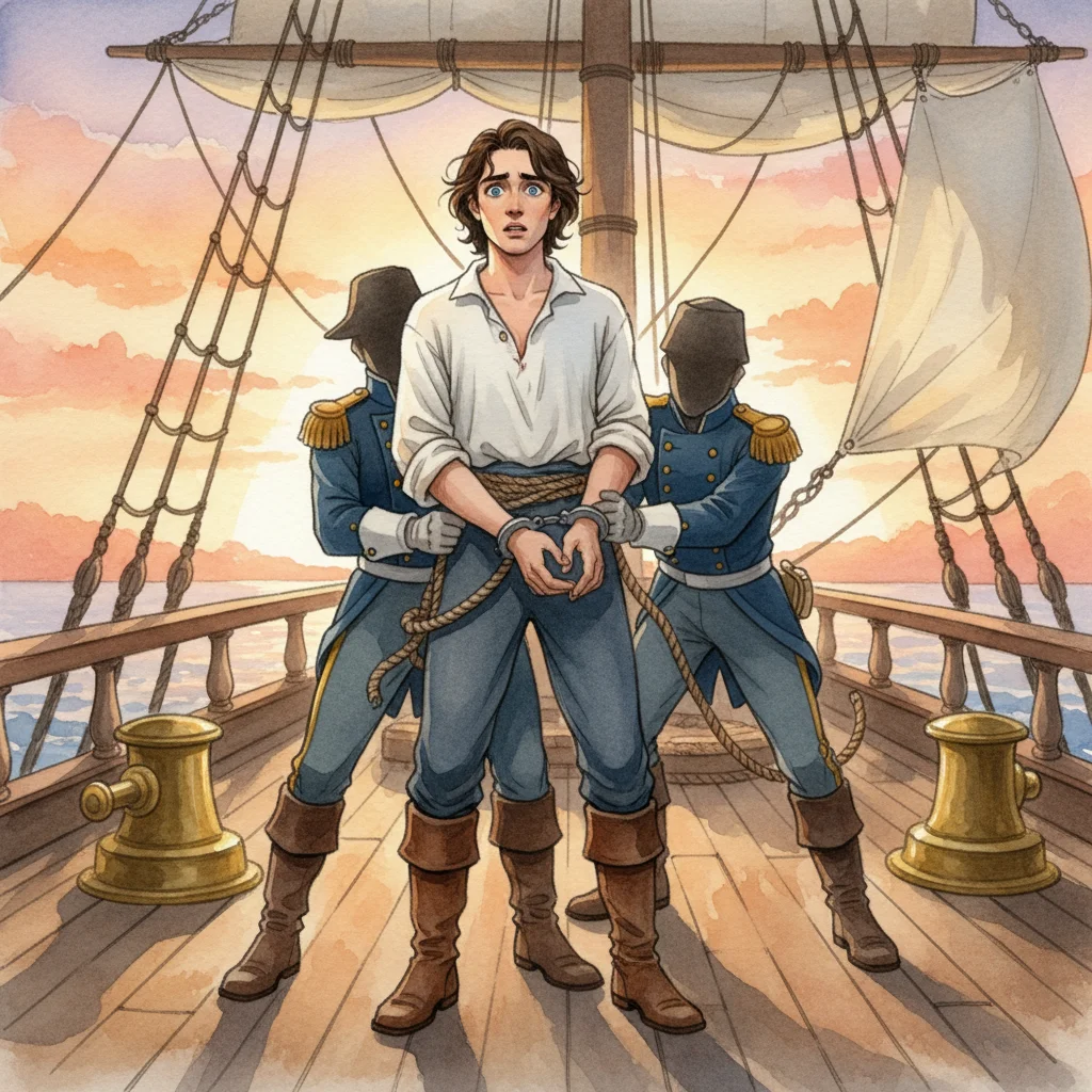 Illustration for: The Unjust Arrest