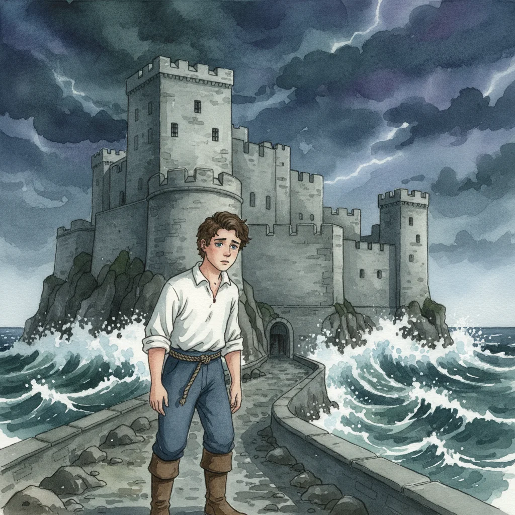 Illustration for: Into Prison Walls