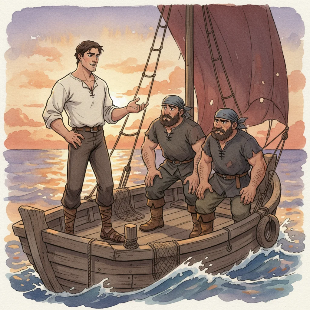 Illustration for: A Clever Exchange