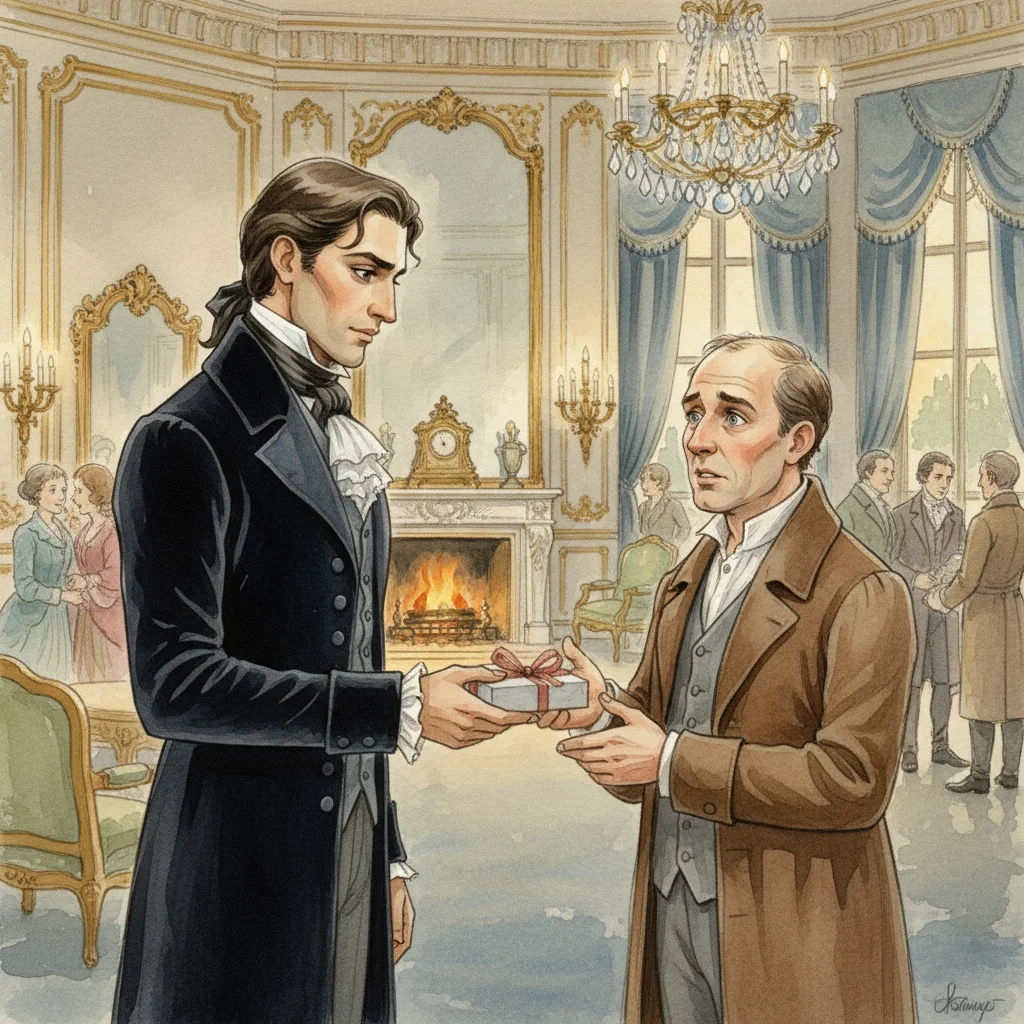 Illustration for: A Discreet Favor