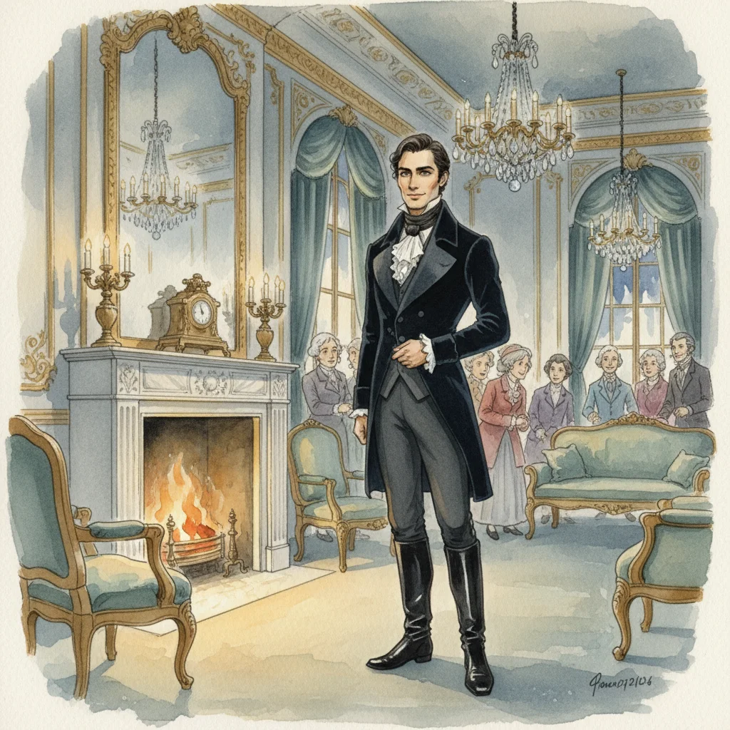 Illustration for: The Enigmatic Nobleman