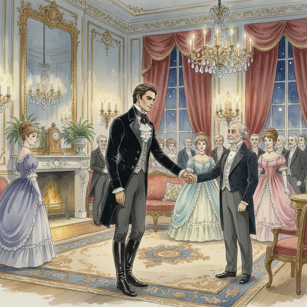 Illustration for: Entering Society