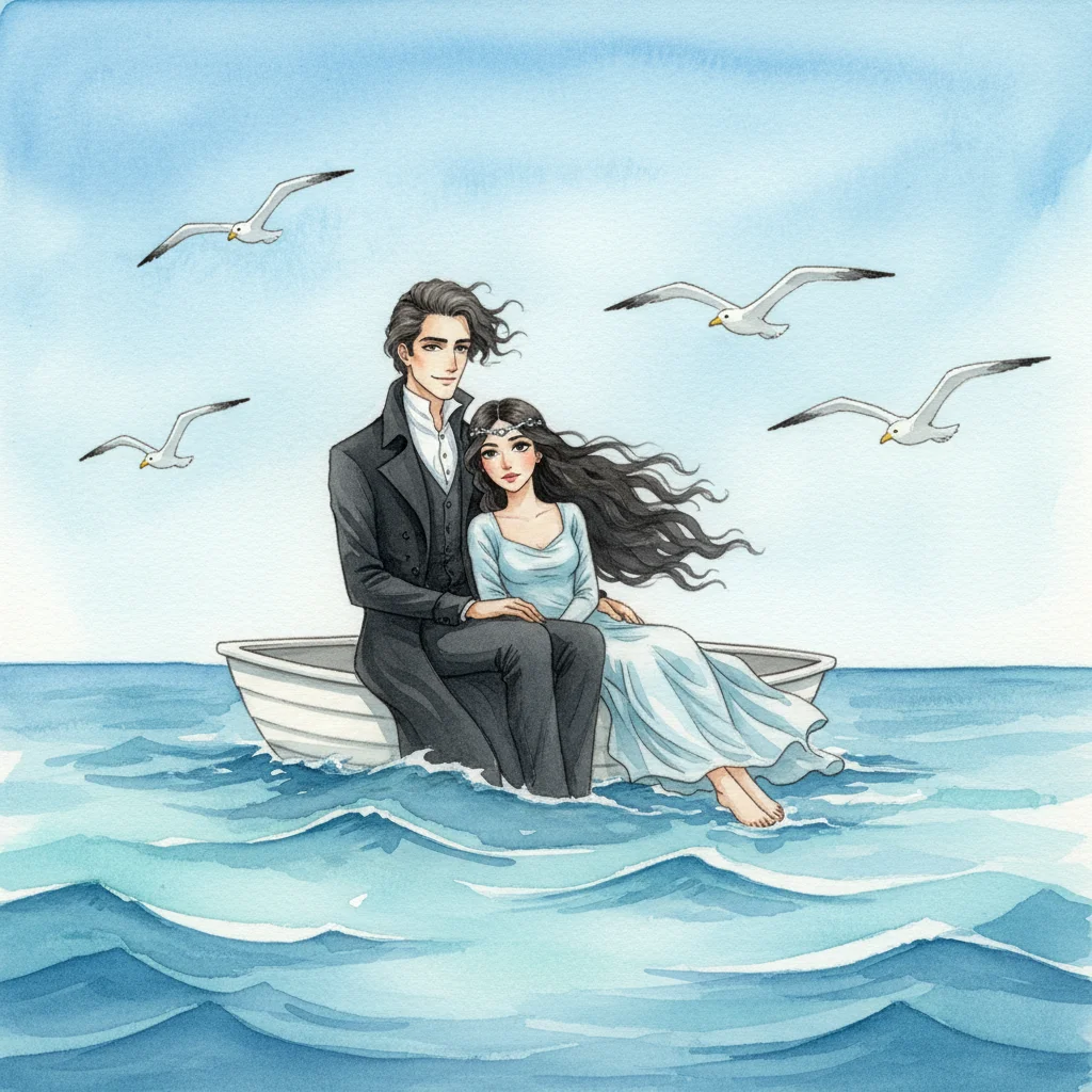 Illustration for: Peace on the Waves