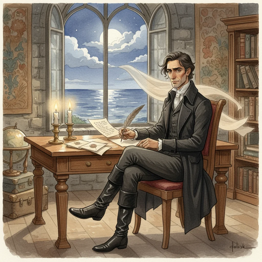 Illustration for: Letters of Farewell