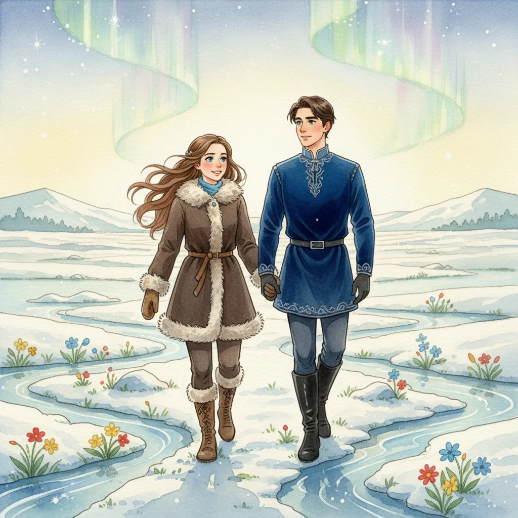 Illustration for: The Land Awakens